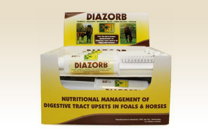 Diazorb-diarreas en potrillos